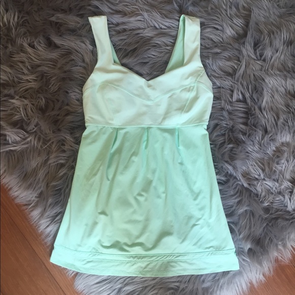 Teal Lululemon Top Size 4 - Picture 2 of 8